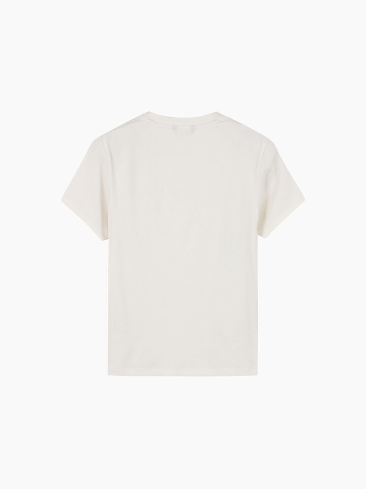 T-SHIRT - sisley k  t shirt manica corta - Beige | Sisley K image number 3